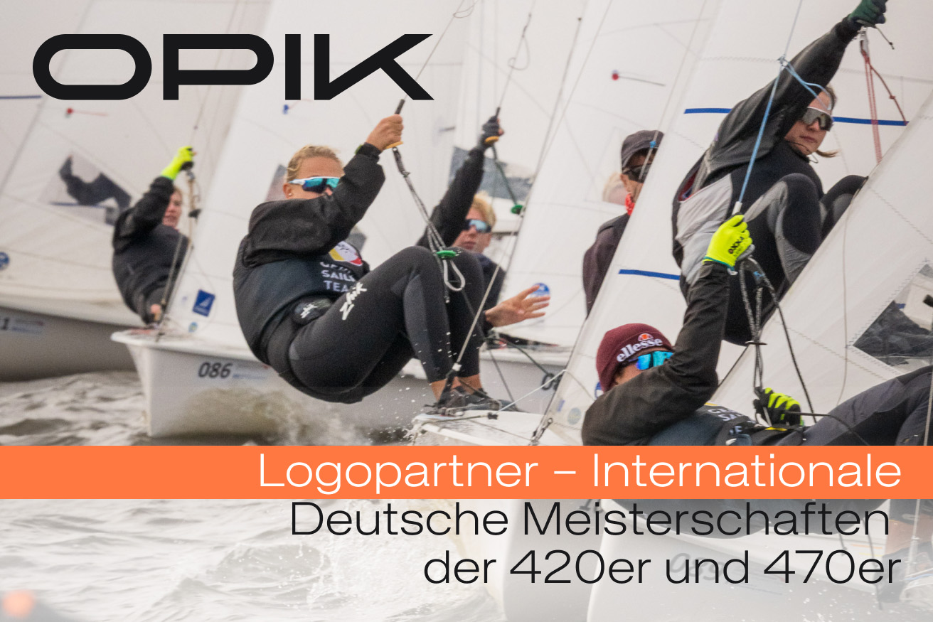 OPIK ist Logopartner der internationalen Deutschen Meisterschaften der 420er und 470er